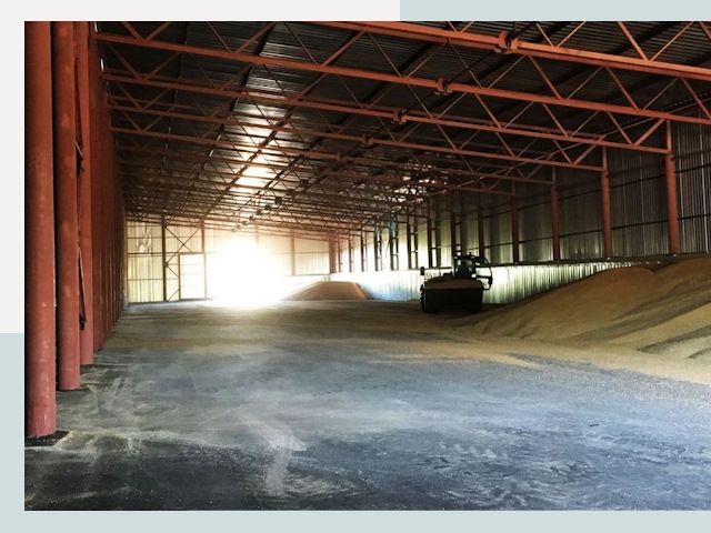 Строительство зернохранилищ в прохладном