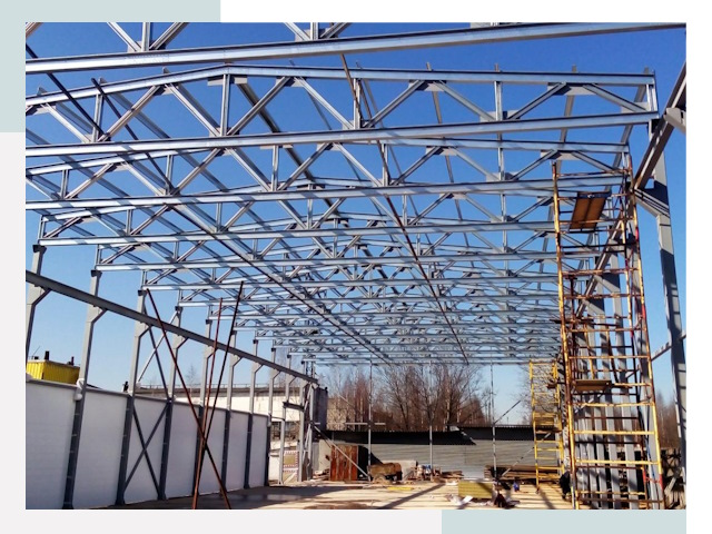 Строительство цехов в Прохладный от 650 руб. под ключ