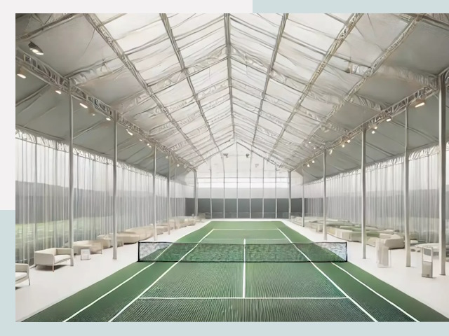 Строительство теннисных кортов в прохладном