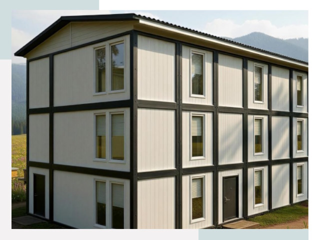 Модульные общежития в прохладном