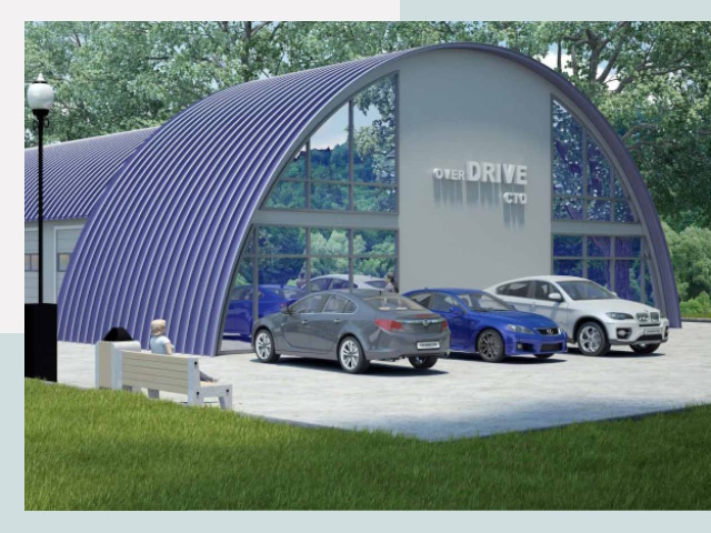 Монтаж ангаров и металлоконструкций от 650 руб.