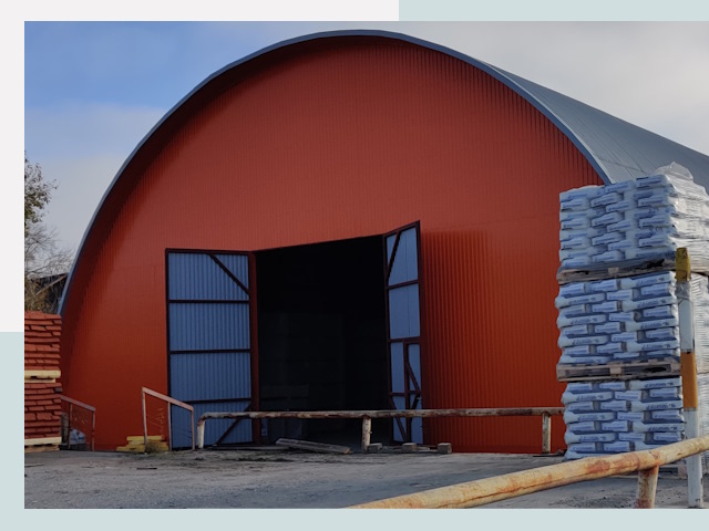 Полукруглые ангары по цене от 650 руб. в Прохладный