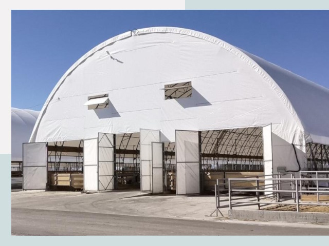 Тентовые ангары по цене 650 руб. в Прохладный