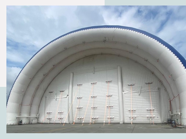 Пневмокаркасные ангары от СтальСтрой-Прх по цене от 650 руб.