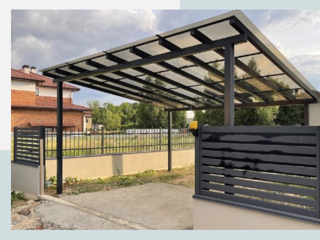 Металлические навесы в Прохладный от 650 руб. за м²