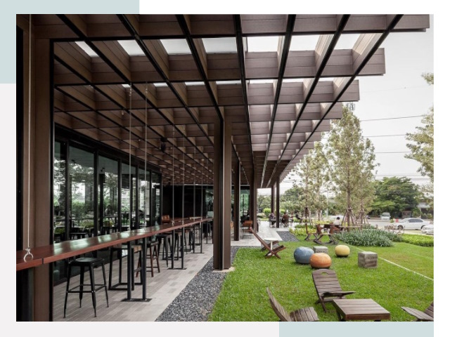 Летние веранды для кафе в прохладном