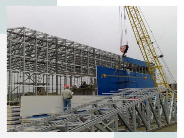 Монтаж ангаров в прохладном